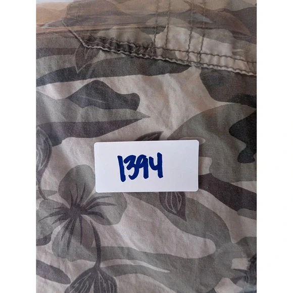 VTG Nobo Low Rise Cargo Pants 5 Floral Camo 90s Y2K Gorpcore Utility Streetwear - Picture 14 of 14